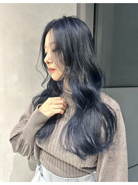 エイト ヘアサロン 渋谷本店(EIGHT) 夏にぴったり♪"ネイビーブルー"