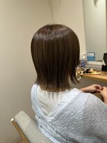 リリー 八千代台店(Lilly) 【Lilly 八千代台 昼間】切りっぱなしボブ×グレージュ
