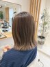【ダメージレスカラー】カット＋ツヤカラー＋シェルパケア