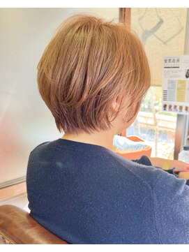 ハピネス クローバー 学園前店(Happiness CLOVER) ナチュラルショートショートボブ×髪質改善×白髪ぼかし29