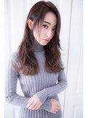 アンジュヘアー 耳かけ無造作ロング!