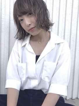 ヘアーデザイン シュシュ(hair design Chou Chou by Yone) ☆chouchou☆シースルーボブ×ラベンダーアッシュ