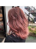 【HAIRAS】☆透明感ペールピンク☆
