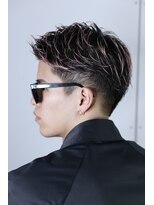 リップスヘアー 銀座(LIPPS hair)&nbsp;かきあげ前髪　７３分け　銀座美容室　メンズ髪型人気