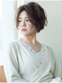 【白川style】20代30代40代小顔カット大人かわいいショートヘア