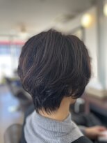 ヘアー デザイン トゥナンテ(hair design tunante) ショート、パーマ