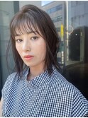 スモーキーブラウン×レイヤーボブ【本多身和子】