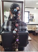 編みおろし前撮りスタイル☆