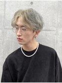 シルバーカラーおしゃれムーブセンターパート
