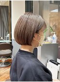 ミニボブ/ぱつっと/ショートボブ/耳かけ/前下がり/梅田/茶屋町