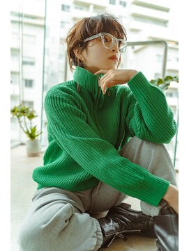 グリーン 町田(green) 耳かけショートボブ