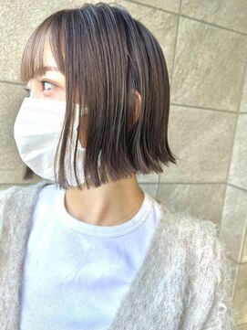 リールヘアー 大野城店(rire hair) 切りっぱなしボブ