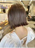 外ハネボブ表参道ショート10代20代30代