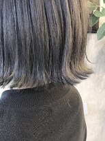 アフェクト 上大岡(affect)&nbsp;黒髪/グレーベージュ/レイヤーロング/前髪パーマ/上大岡