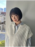 リップラインボブ　ミニボブ　マチルダボブ【山崎　輝】
