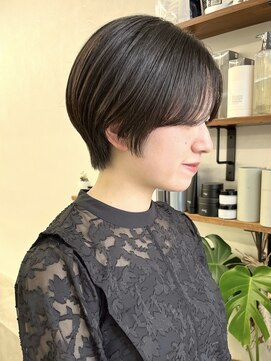 ソソ(soso) 【soso 伊勢田】丸みショート【横浜/ブリーチ】