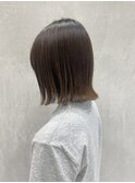 切りっぱなしボブ