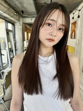 ノラジャーニー(NORA Journey) 【阿形】シースルーバングロングレイヤー