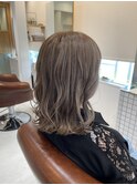 ミルクティーベージュ×ゆるふわ巻き