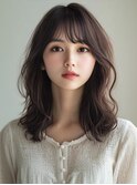 ★グレージュデザインカラーハッシュカットツートンカラーボブ