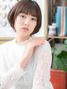 カバーヘア ブリス 上尾西口店(COVER HAIR bliss) アースカラー小顔補正カットヘルシースタイルh3上尾20代30代40代