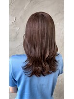 ヘアーアンドケアブラスト(HAIR CARE Blast) ブリーチなしラベンダーグレージュ韓国風レイヤーカット