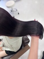 ハピネス 梅田茶屋町店(HAPPINESS) ブリーチなしダブルカラーラベンダー