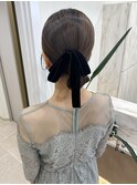 艶っとタイトシニヨン