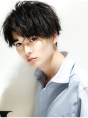 【ソフツイで魅せるオトコの爽やかさ】ツイフェザーショート