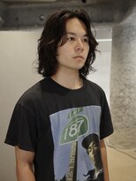 【ヤベハルカ】ユニセックス　ボブレイヤー　ニュアンスパーマ