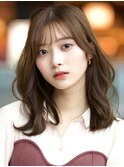 【F】ニュアンスくすみベージュ20代30代40代50代◎
