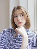 ウル 表参道(HOULe)&nbsp;シースルー髪質改善ボブ顔まわりレイヤー20代30代40代[表参道]