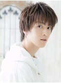ラフさと重さを演出/ニュアンス感ある無造作ショート仙台愛子