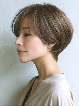 アルトリスト(Altruist Aging×HAIR&SPA) ★ダークアッシュ大人ガーリーボブ着物似合わせカット/髪質改善