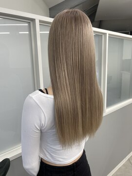 レノ(RENO) ブリーチハイトーンブロンドミルクティベージュ髪質改善