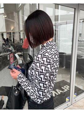 ブランコジーサウス(BLANCO G South) 切りっぱなしボブ／ボブ／ミニボブ