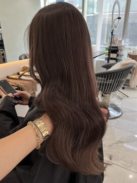 ラピス 渋谷本店(Lapis) ココアグレージュ/髪質改善/レイヤーカット/ブリーチカラー