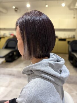 ソイクフ 四条大宮店(SOY-KUFU) 20代30代40代似合わせココアベージュ小顔インナーオリーブグレー