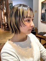 ボタニカ(Botanica)&nbsp;プレイングカラー　アンブレラ　ブリーチ　ボブ