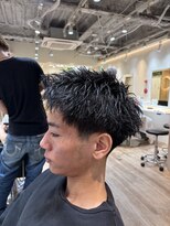 ルースト 渋谷店(ROOST) MEN’S HAIR/波巻ツイストスパイラル/フェザーパーマ/眉毛/渋谷