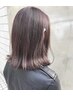 似合わせカット+透明感カラー(marbb使用)