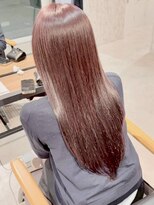 エイチエムヘアーホーム 池袋2号店(H M hair home) コーラルベージュ/顔周りカット/レイヤーカット/韓国巻き/池袋