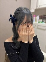 ヘアセットサロンコト(Hair Set Salon KOTO) サイドポニーヘアアレンジ