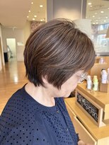 サラ ビューティ サイト 春日(SARA Beauty sight)&nbsp;大人レイヤーショート×艶カラー