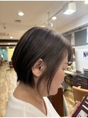 明るくなった髪には…ローライトデザインカラー