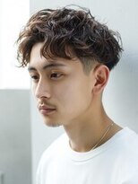 メンズルービック 江坂(MEN’s Rubik's) 抜け感Men'sゆるウェーブパーマショート