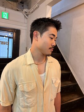 ビーバイエイトジェンツ(Bee by EIGHT GENTS) ニュアンスパーマ/ニュアンスウルフ/ダウンバング/心斎橋