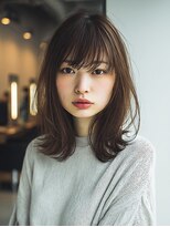ダル 渋谷/表参道(DAL.)&nbsp;レイヤーカット/ハッシュカット/ブラウン/前髪カット