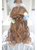 リサ 恵比寿(risa.)&nbsp;ふわふわハーフアップ