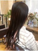 【シールエクステ】インナーカラー×ペールパープル&ピンク